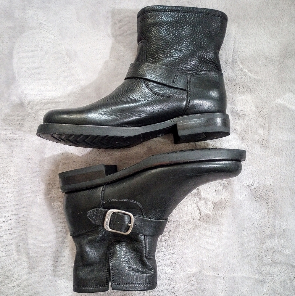 Women's Frye Black Veronica Flex Ankle Boot Booties 8.5 - Picture 9 of 10